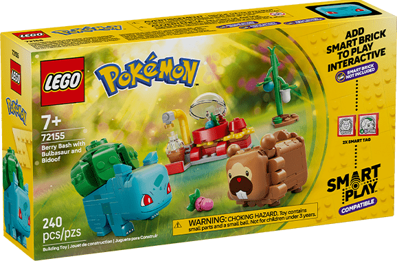 Berry Bash with Bulbasaur and Bidoof