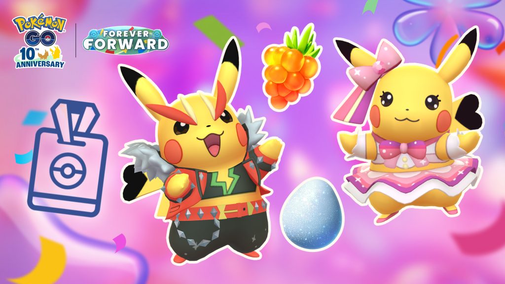 Biglietto GO Festeggiamenti speciali per l'anniversario con Pikachu 