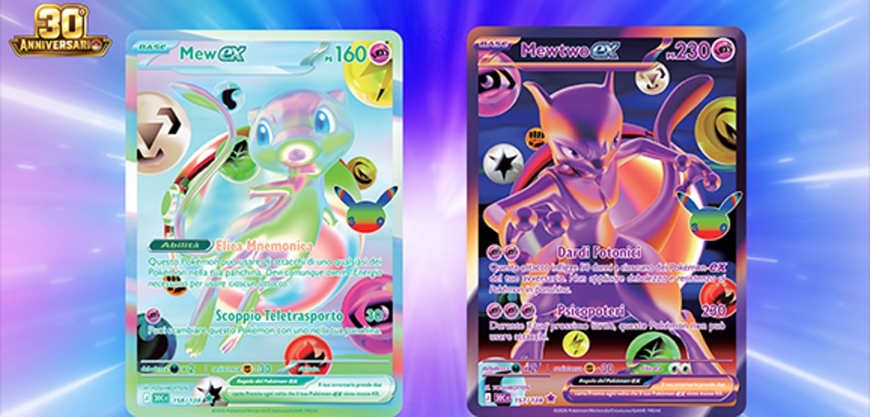 GCC Pokémon: arriva l'espansione 30° Anniversario