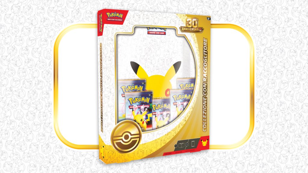 Collezione con raccoglitore dell'espansione 30° Anniversario del GCC Pokémon