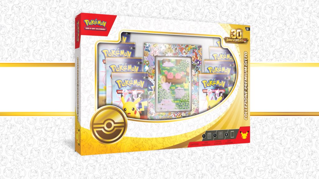 Collezione Premium Ditto dell'espansione 30° Anniversario del GCC Pokémon