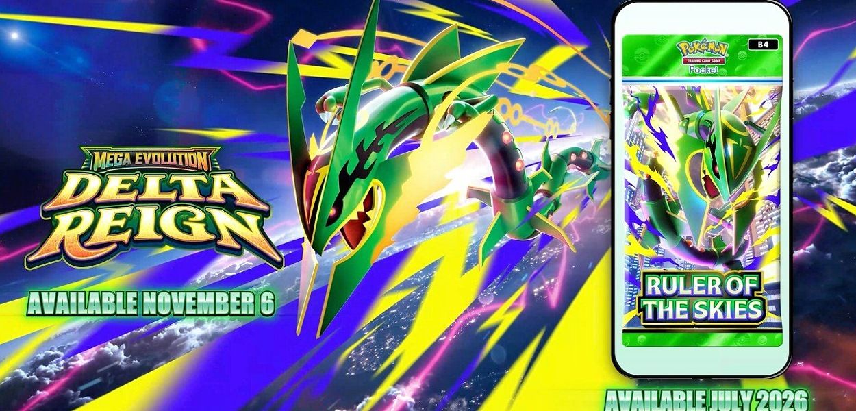 Delta Reign e Ruler of the Skies rivelati per il GCC Pokémon e il GCC Pokémon Pocket