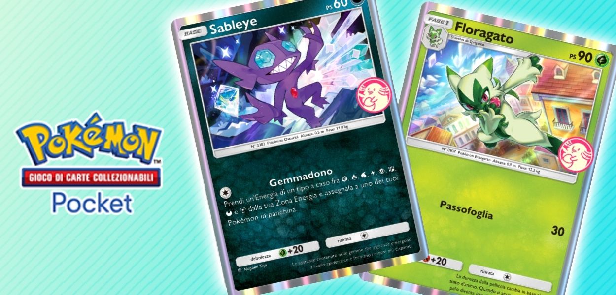 GCC Pokémon Pocket: è iniziato l’evento pesca misteriosa di Sableye e Floragato
