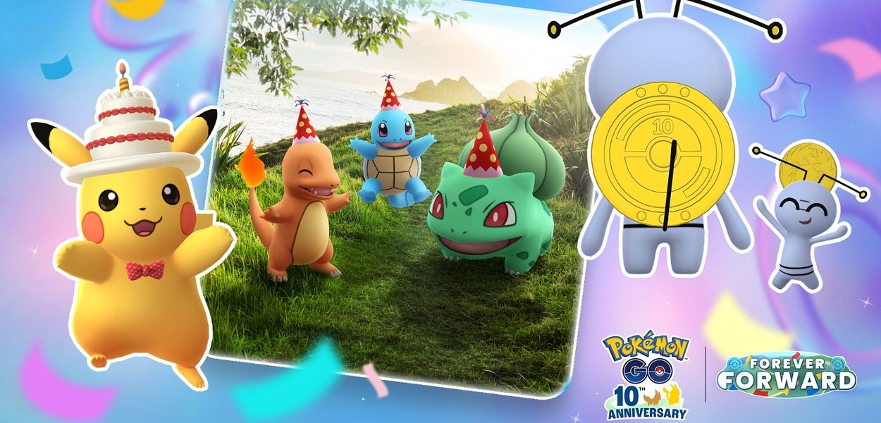 Pokémon GO: arriva la Festa del 10° anniversario