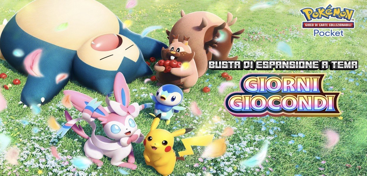 GCC Pokémon Pocket: in arrivo l'espansione Giorni Giocondi