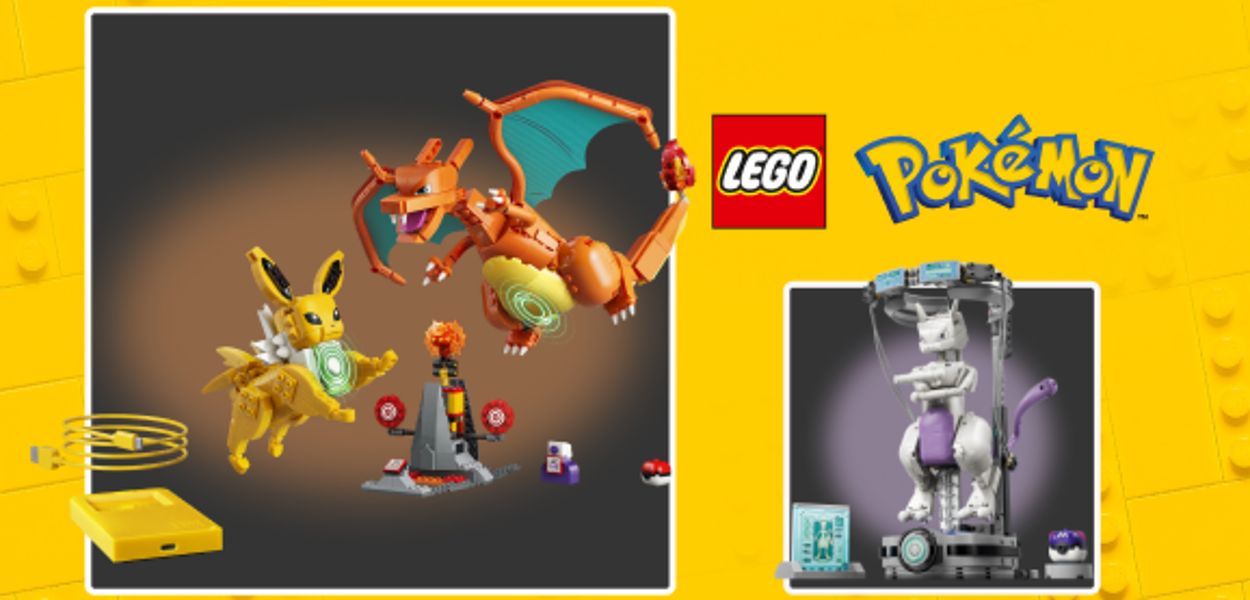 Annunciati ufficialmente i nuovi set LEGO Pokémon Smart Play