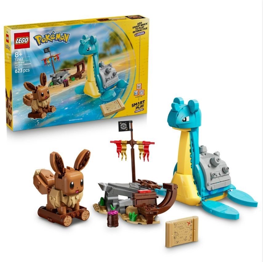 Eevee e Lapras, leak LEGO Pokémon