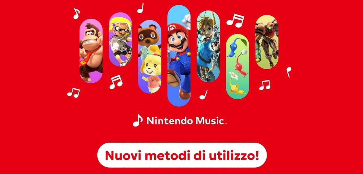 Nintendo Music: il nuovo aggiornamento aggiunge il supporto a PC, tablet e auto