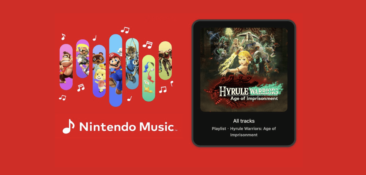 Nintendo Music aggiunge i brani di Hyrule Warriors: L'era dell'esilio