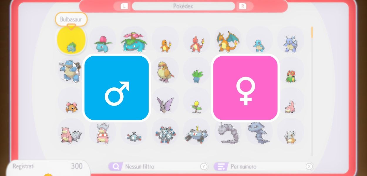 Pokémon Pokopia: la popolazione tra maschi e femmine