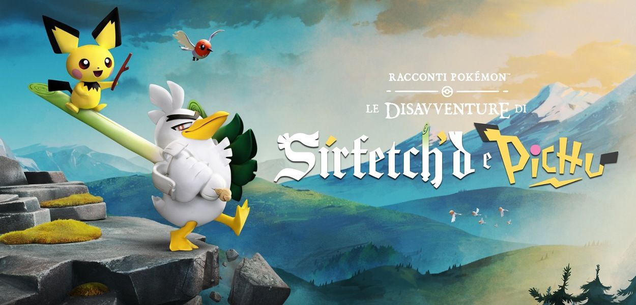 Rivelate le prime immagini ufficiali di Racconti Pokémon - Le disavventure di Sirfetch'd e Pichu