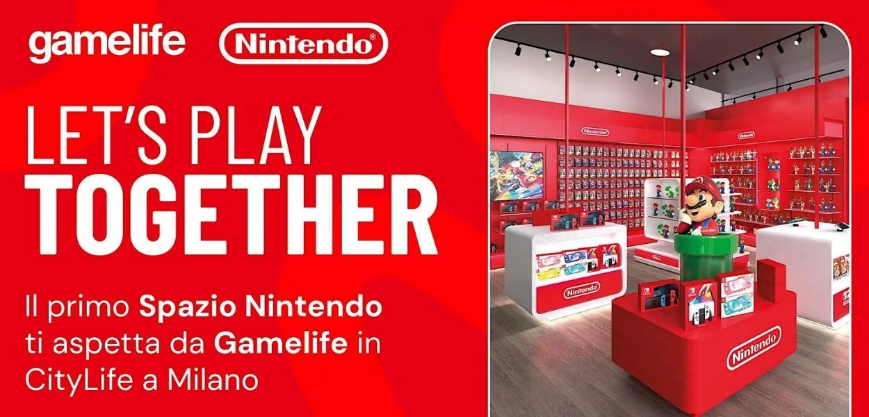 Nintendo Store a Milano: il Gamelife di CityLife si trasforma