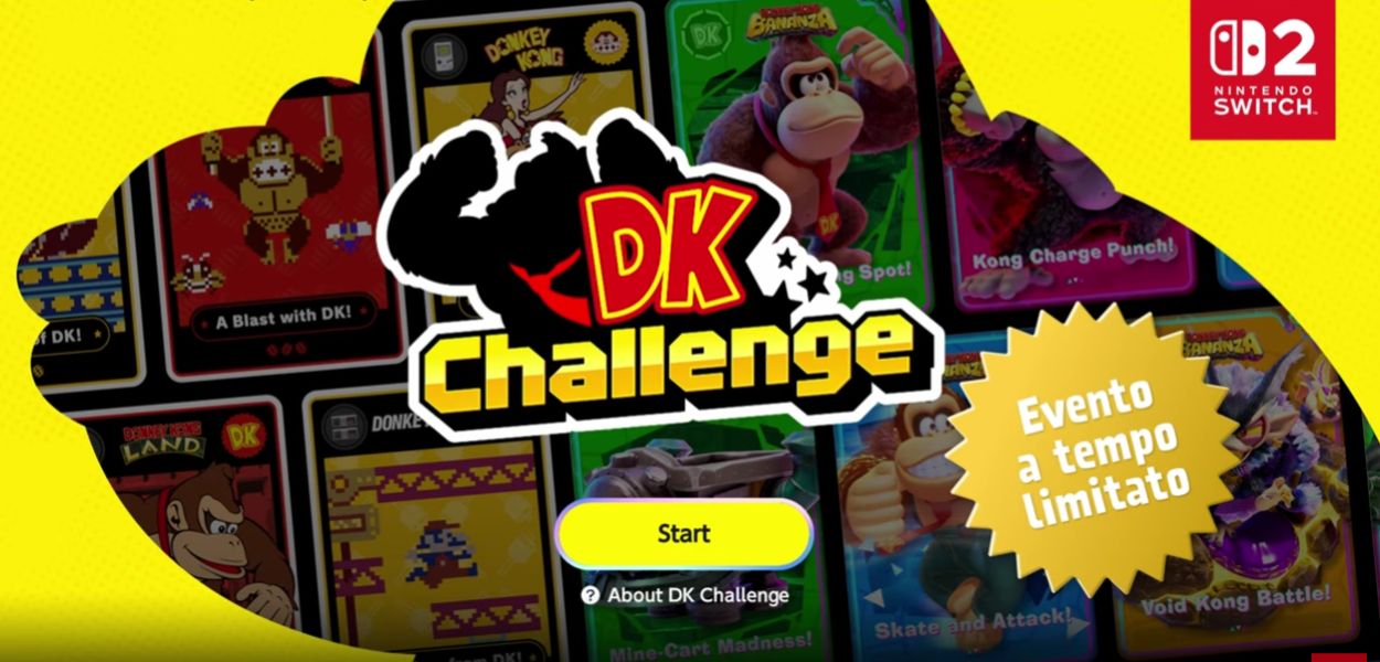 DK Challenge, la nuovissima sfida estiva a tema Donkey Kong