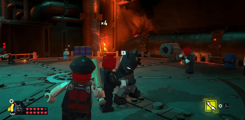 LEGO Batman combattimento