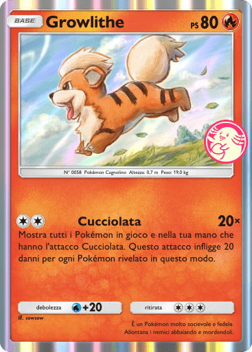 Growlithe Promo-B 