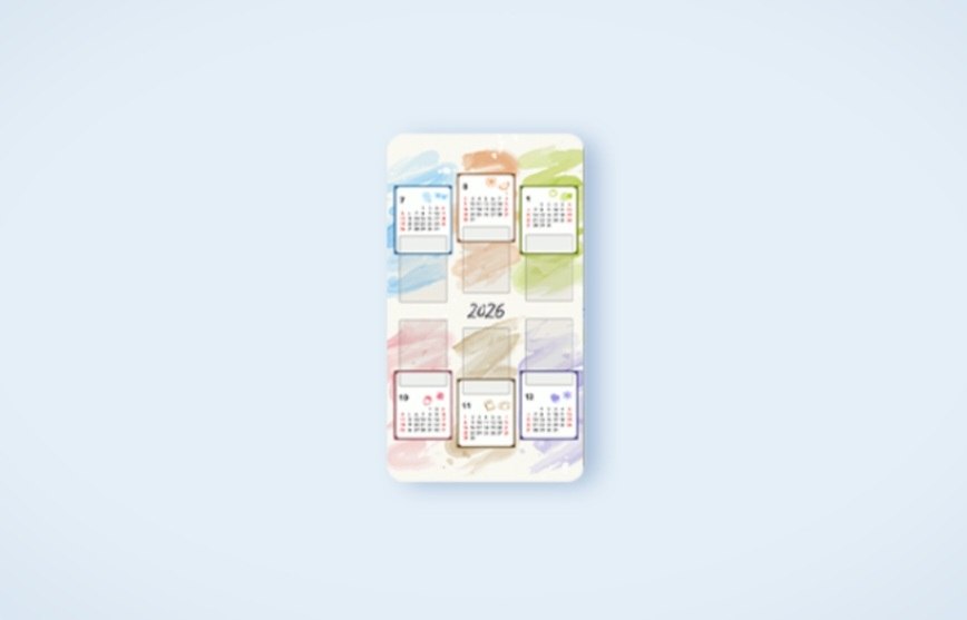 Sfondo Calendario