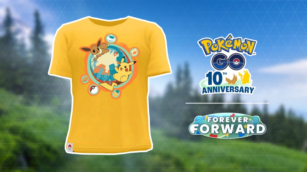T-shirt biglietto GO 10° anniversario 