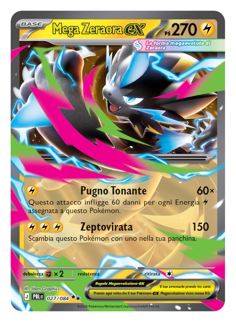 Mega Zeraora-ex