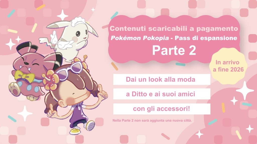 Pokémon Pokopia Pass di espansione Parte 2