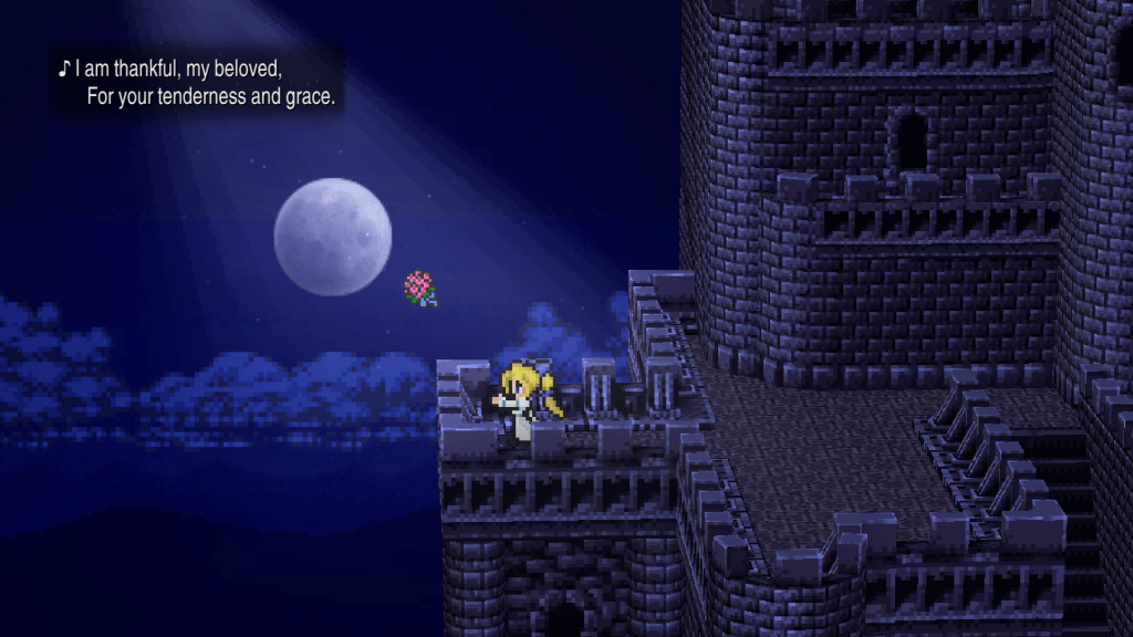 Cutscene Final Fantasy IV in HD-2D
