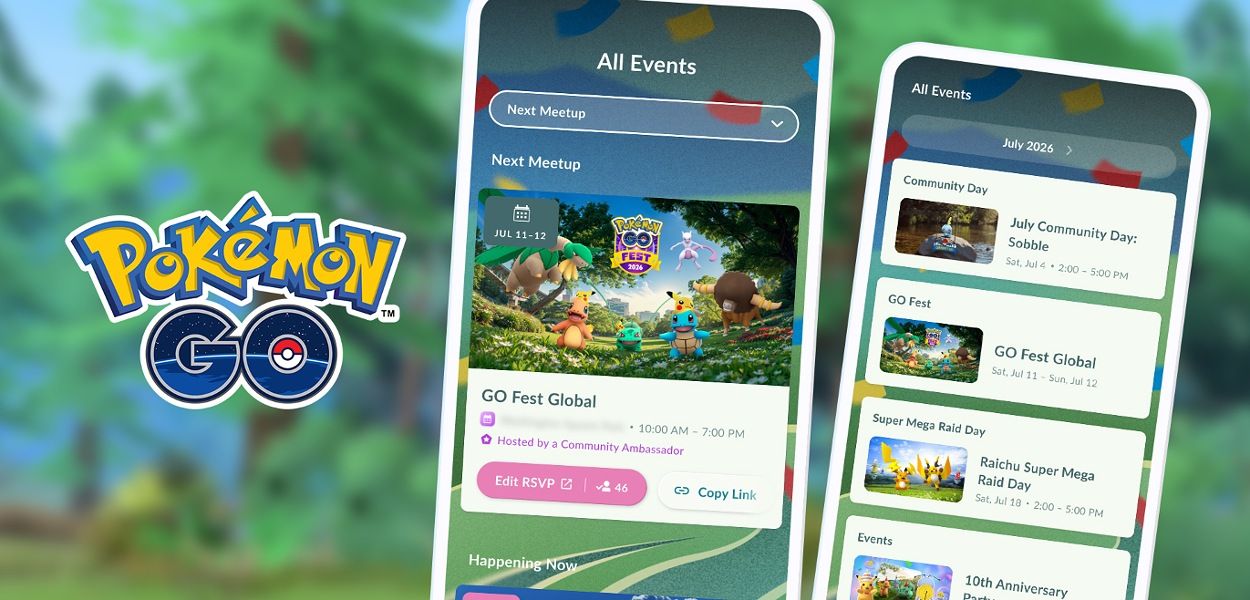 Pokémon GO: disponibile il nuovo calendario degli eventi