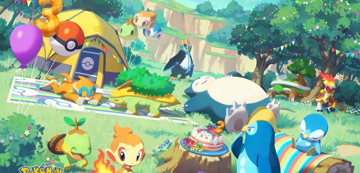 Pokémon Sleep: in arrivo Turtwig, Chimchar e Piplup