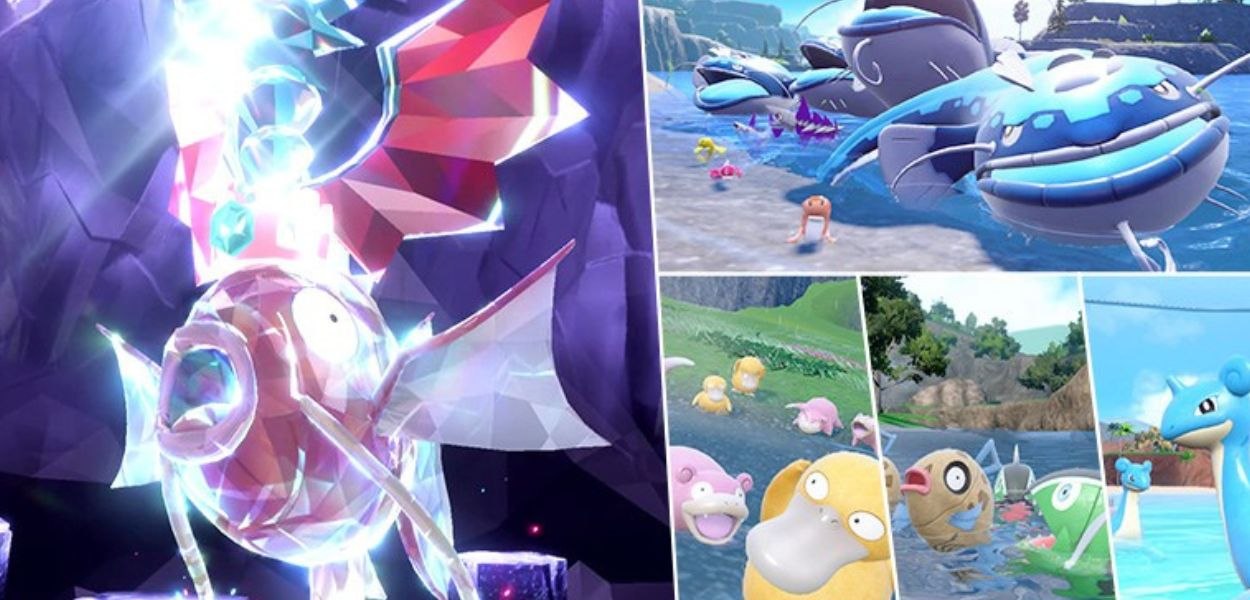 Pokémon Scarlatto e Violetto: in arrivo Pokémon di tipo Acqua nei Raid Teracristal e nelle comparse massicce