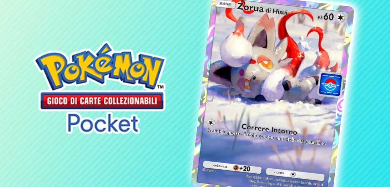 GCC Pokémon Pocket: è iniziato l’evento bonus Zorua di Hisui
