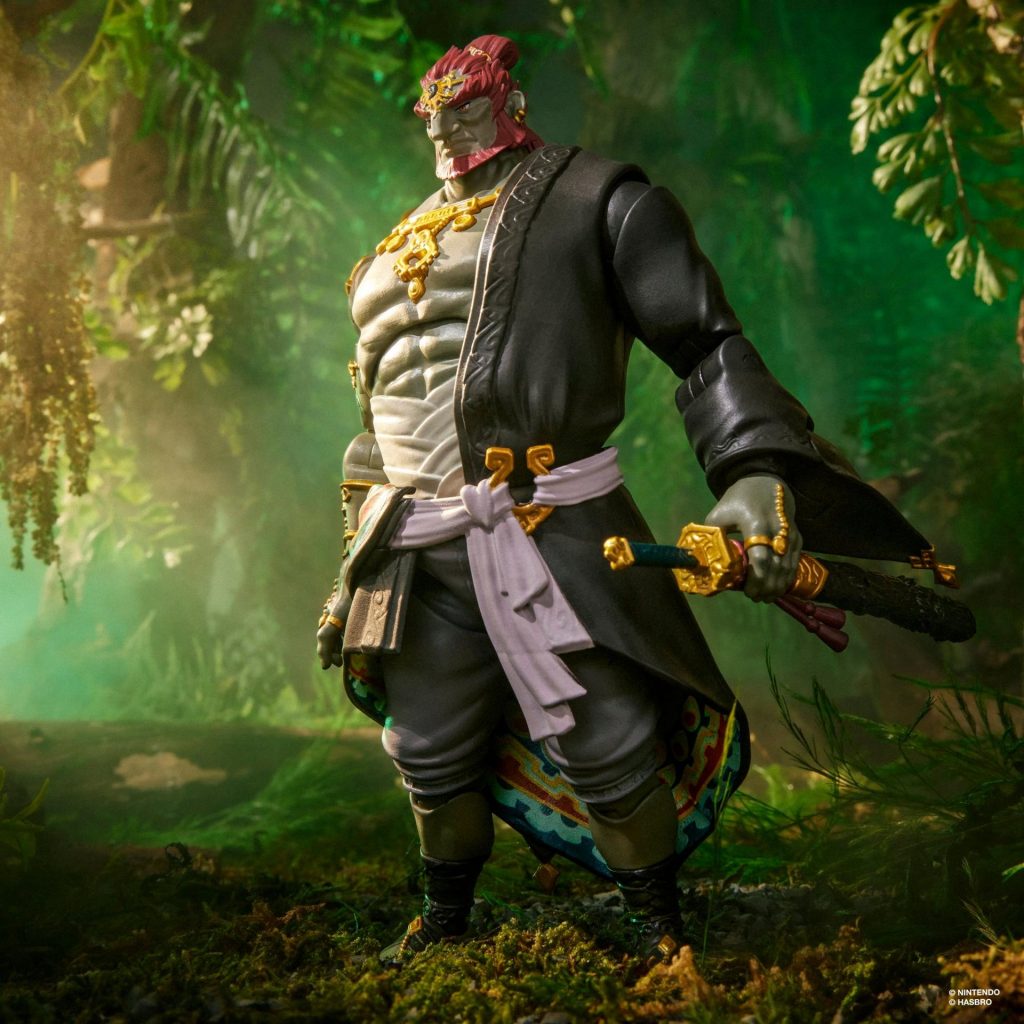 Action figure di Ganondorf con la Spada del Miasma, collezione Hasbro x Nintendo "Heroes of Hyrule"