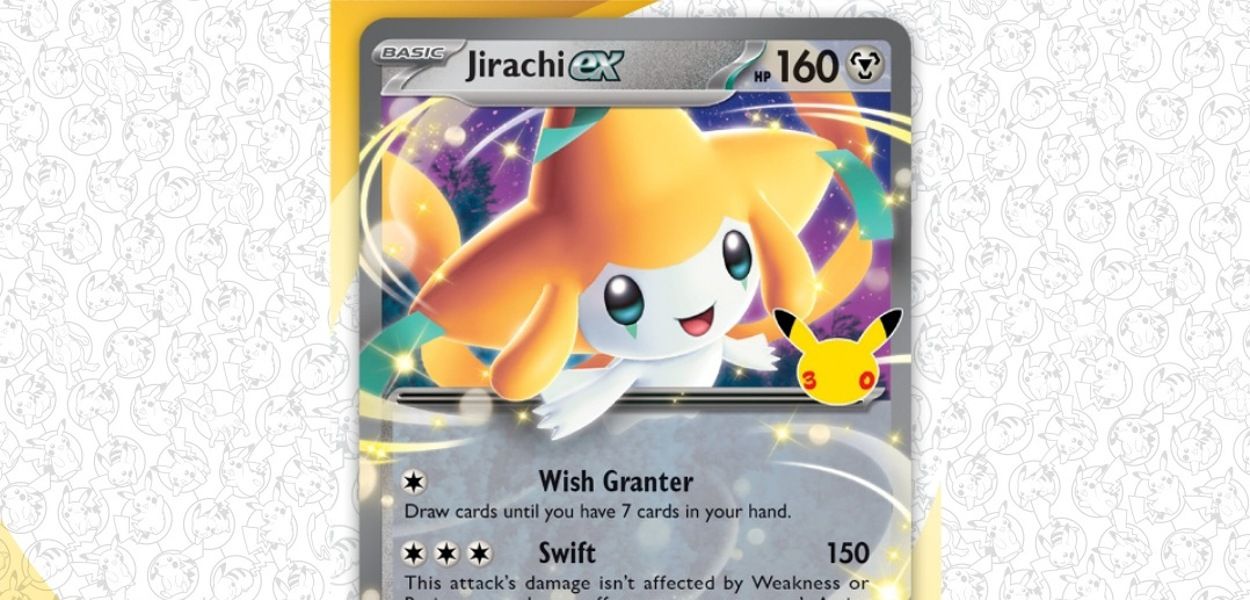 GCC Pokémon: rivelato Jirachi-ex dal set 30° Anniversario