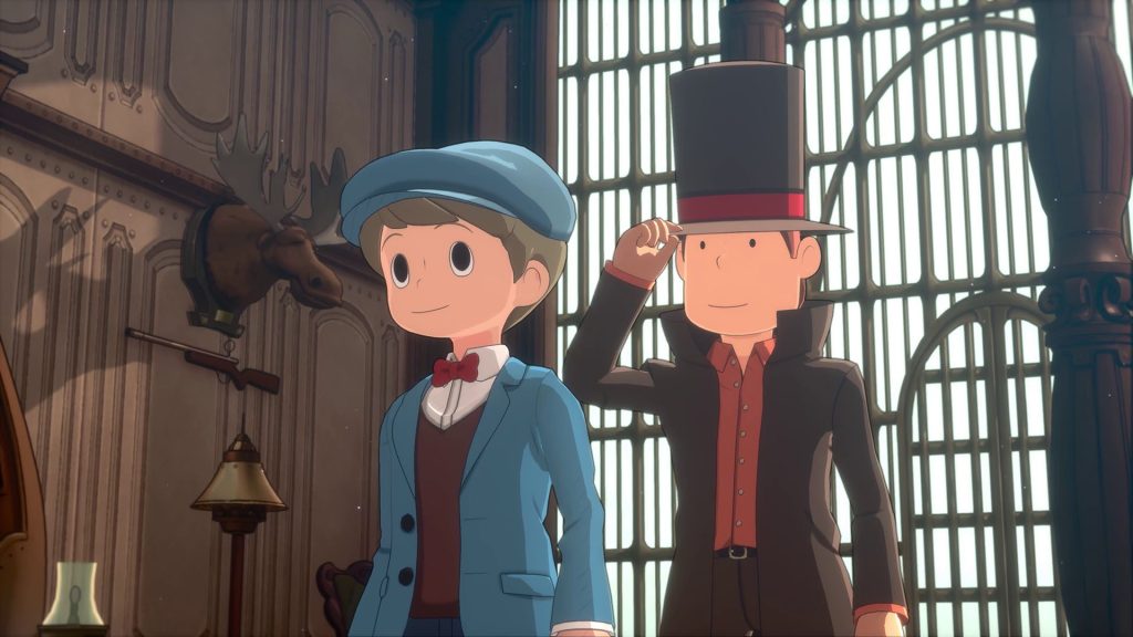 Luke e Layton, Il Professor Layton e il Nuovo Mondo a vapore
