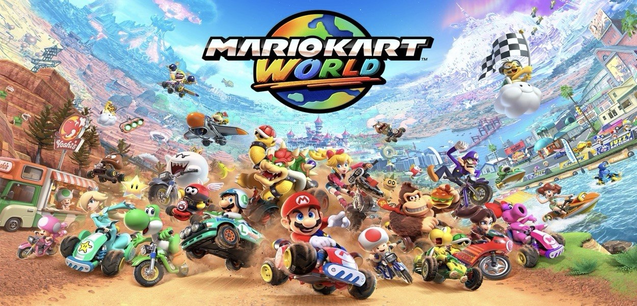 Mario Kart World si aggiorna alla versione 1.7.0