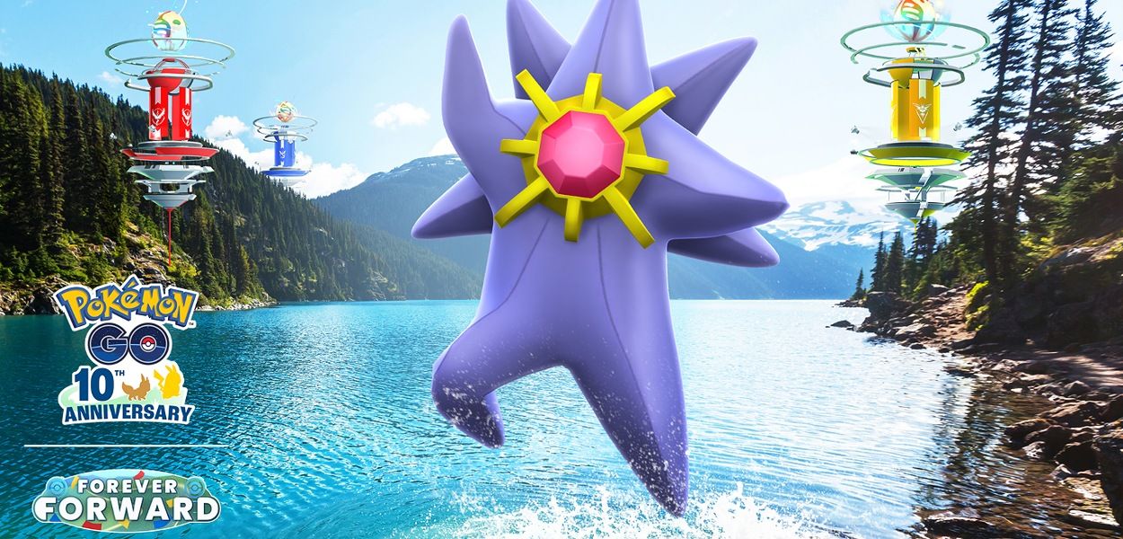 Pokémon GO: MegaStarmie arriva con lo sblocco dell'ultrabonus: giorno di super megaraid
