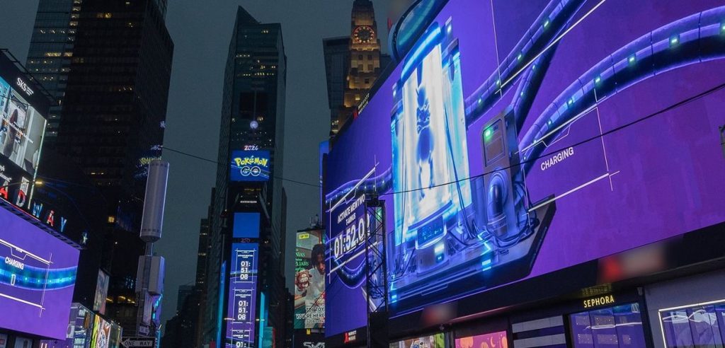 Mewtwo Times Square