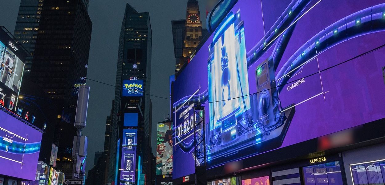 Pokémon GO: Mewtwo arriva a Times Square come nel trailer originale