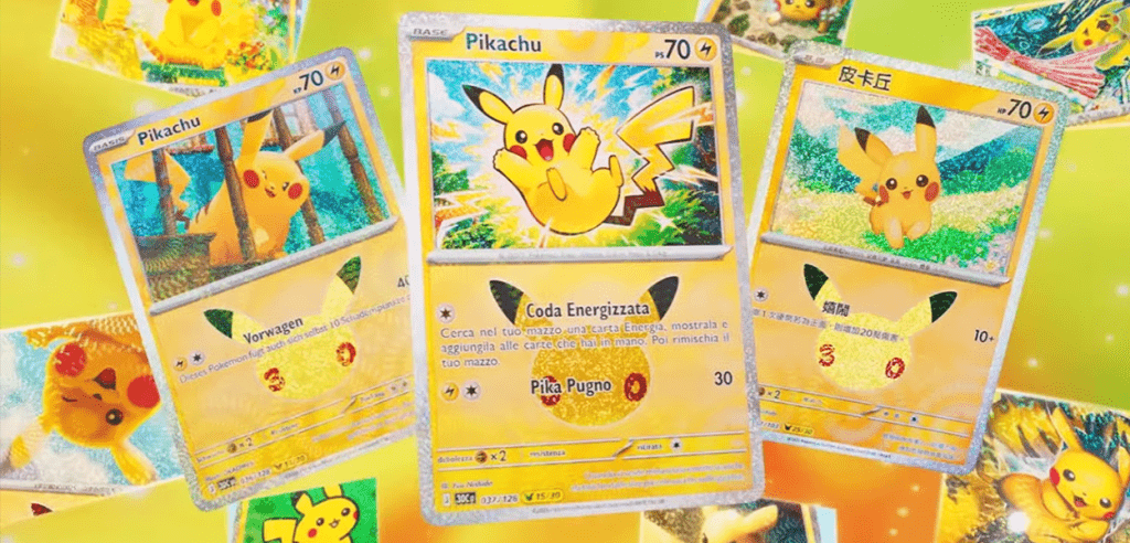 Rubrica 30° Anniversario Pikachu