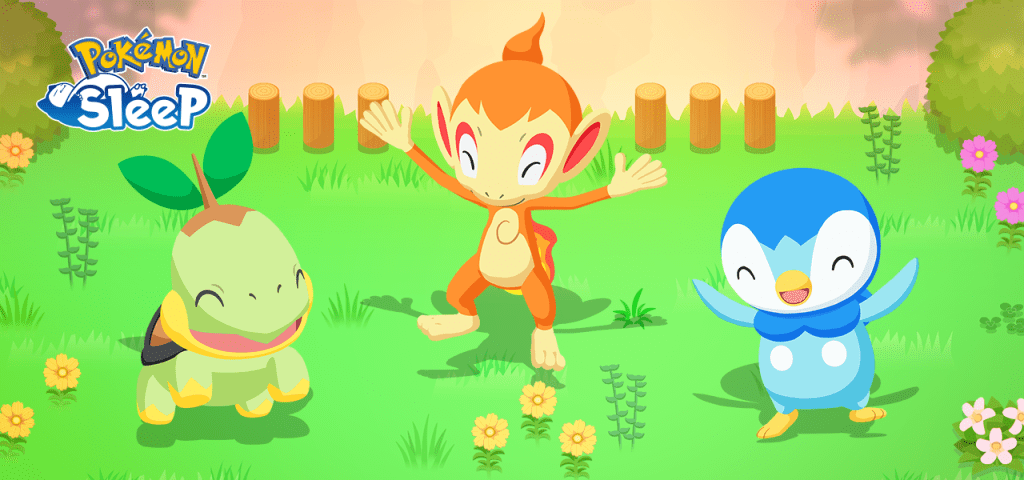 Chimchar, Turtwig e Piplup, Pokémon Sleep