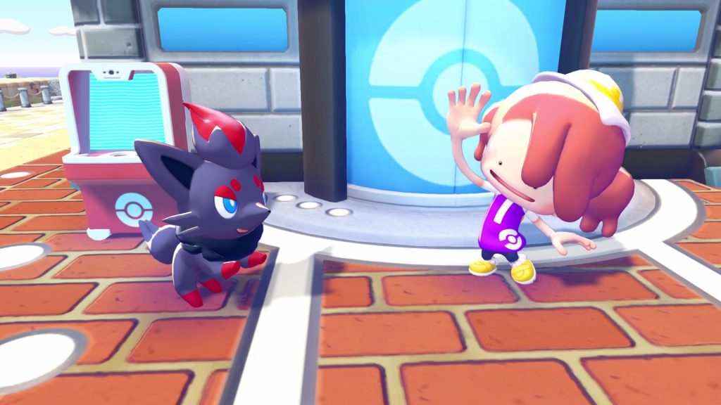 Zorua pronto per il Nasconditto, Pokémon Pokopia