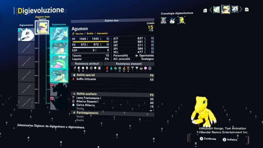 digievoluzione digimon story time stranger