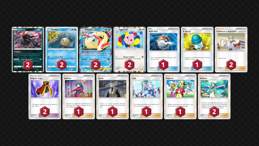 Lista mazzo Milotic-ex!