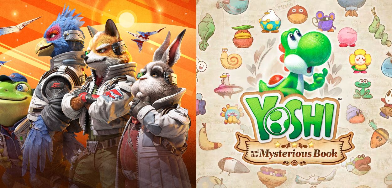 Star Fox e Yoshi and the Mysterious Book