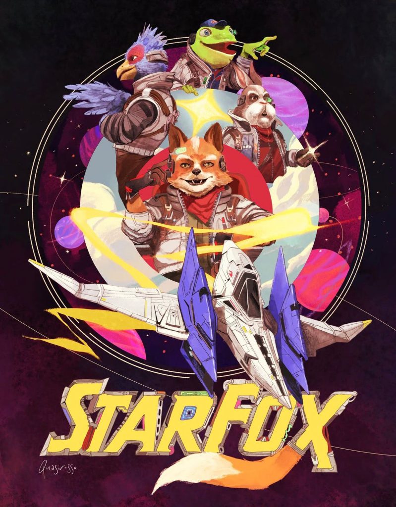 starfox promo gamelife x quasirosso