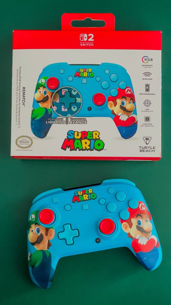 turtle beach controller mario e luigi