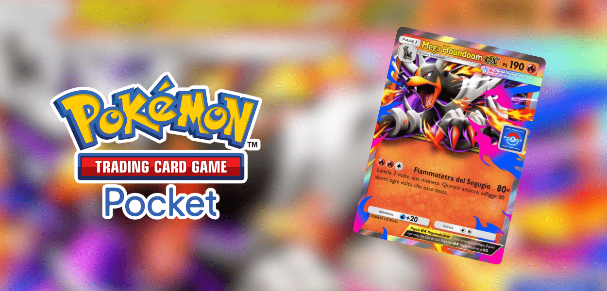 GCC Pokémon Pocket: il mazzo perfetto per completare l'evento di Mega Houndoom-ex!