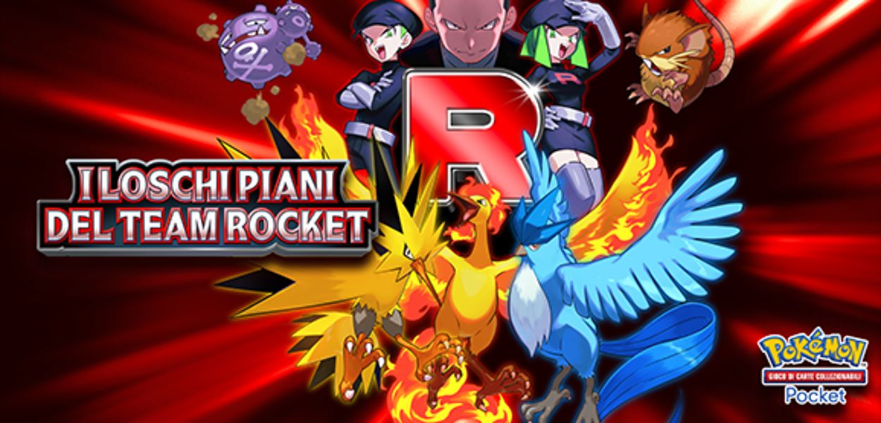 GCC Pokémon Pocket: in arrivo l'espansione I Loschi Piani del Team Rocket