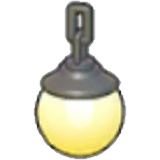 Lampada con catena 