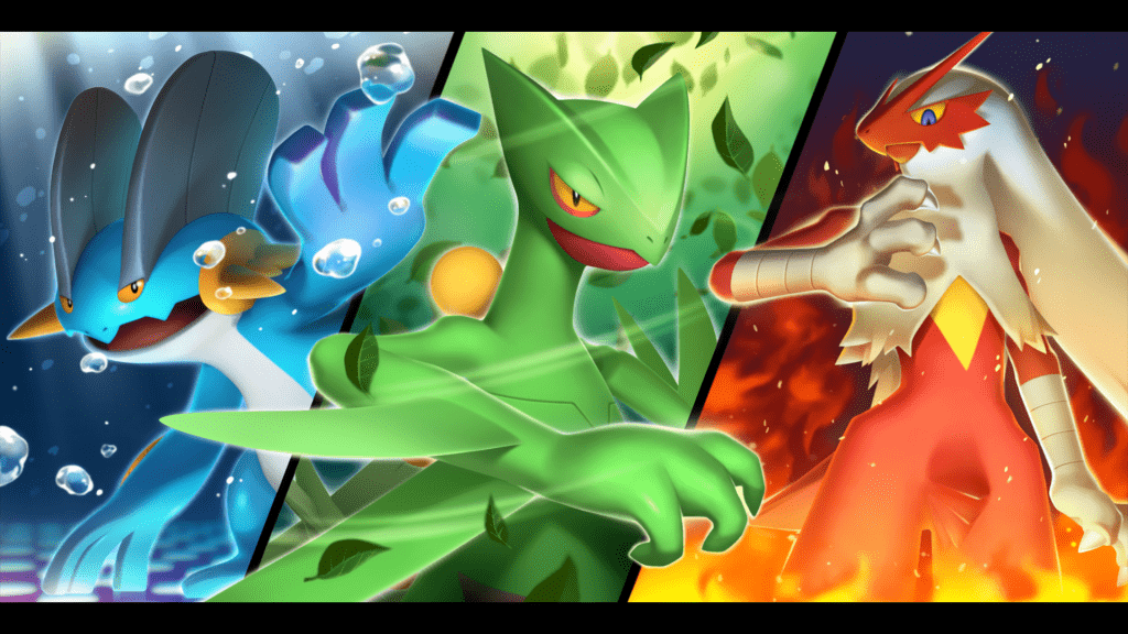 Pokémon Champions Trio Hoenn