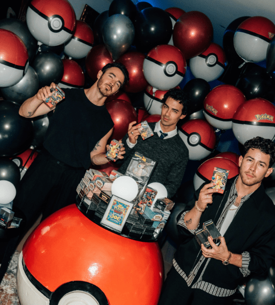 joe jonas festa pokémon