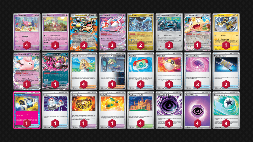 Mazzo Slowking di Ross Cawthon