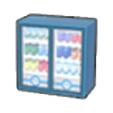 Vetrina frigo da negozio 
